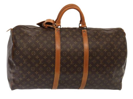 LOUIS VUITTON Monogram Keepall 60 Boston Bag M41422  yk14147 Fashion