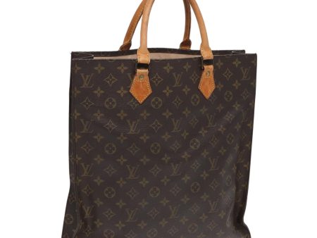 LOUIS VUITTON Monogram Sac Plat Hand Bag M51140  83048 Sale