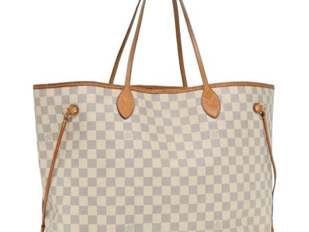 LOUIS VUITTON Damier Azur Neverfull GM Tote Bag N41360  yk13830 Supply