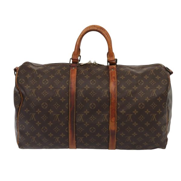 LOUIS VUITTON Monogram Keepall Bandouliere 50 Boston Bag M41416  82809 Cheap