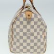 LOUIS VUITTON Damier Azur Speedy 30 Hand Bag N41533  84407 Discount