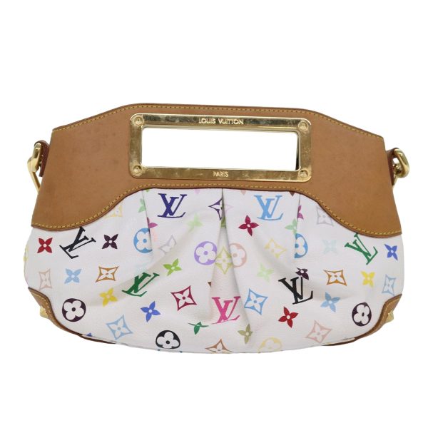 LOUIS VUITTON Monogram Multicolor Judy PM Bag White M40257  ar12108A Sale