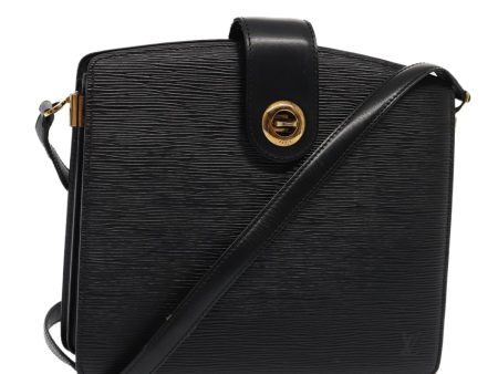 LOUIS VUITTON Epi Capuchin Shoulder Bag Black M52342  85220 Cheap