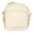 LOUIS VUITTON Cuir Bequia Trotteur MM Bag Leather White M95359  88027 Discount