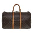 LOUIS VUITTON Monogram Keepall 45 Boston Bag M41428  86133 Cheap