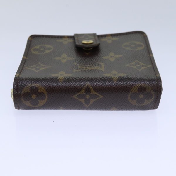 LOUIS VUITTON Monogram Compact Zip Wallet M61667  bs16753 Online