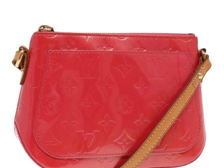 LOUIS VUITTON Monogram Vernis Minna Street Bag Pink Fran Boise M9146F Auth 78353 Cheap