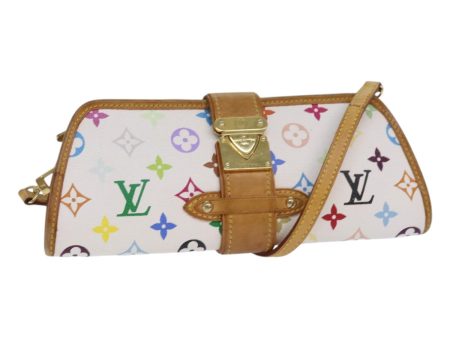 LOUIS VUITTON Multicolor Shirley Shoulder Bag White M40049  86695 Online now