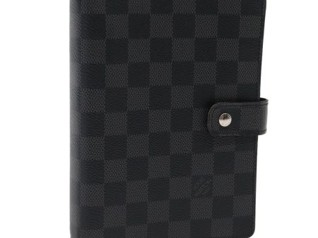 LOUIS VUITTON Damier Graphite Agenda MM Day Planner Cover R20242  hk1439 on Sale