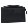 LOUIS VUITTON Epi Trousse Crete Pouch Black M48402  82862 For Cheap