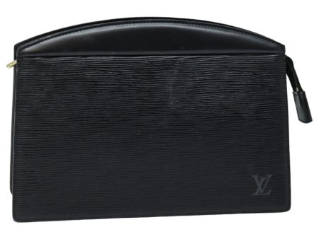 LOUIS VUITTON Epi Trousse Crete Pouch Black M48402  82862 For Cheap