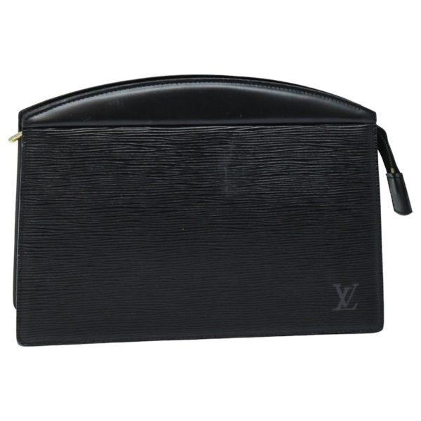 LOUIS VUITTON Epi Trousse Crete Pouch Black M48402  82862 For Cheap