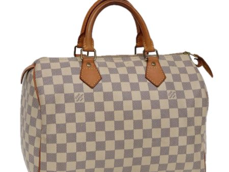 LOUIS VUITTON Damier Azur Speedy 30 Hand Bag N41533  86567 Supply