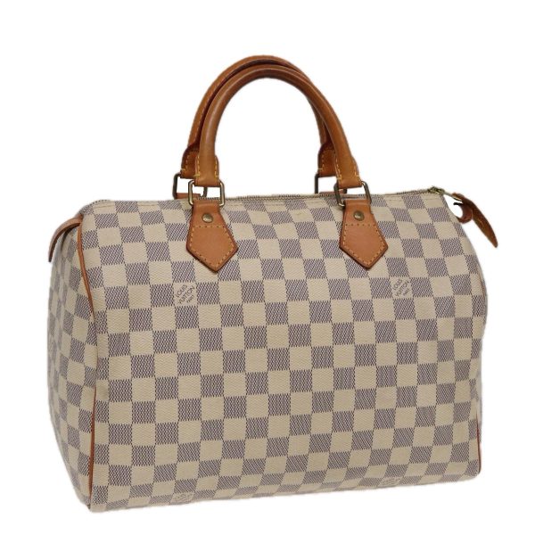 LOUIS VUITTON Damier Azur Speedy 30 Hand Bag N41533  86567 Supply