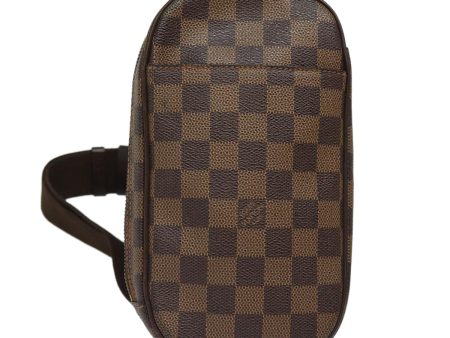 LOUIS VUITTON Damier Ebene Pochette Gange Shoulder Bag N48048  83831 Supply