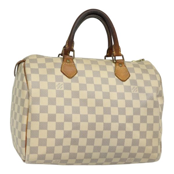 LOUIS VUITTON Damier Azur Speedy 30 Hand Bag N41533  84795 Fashion