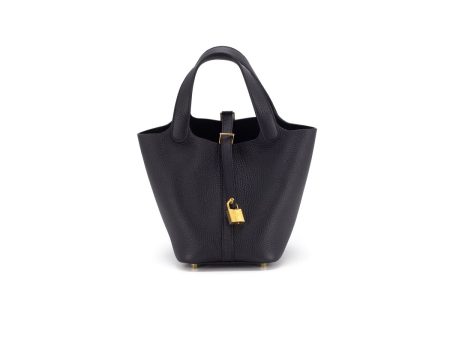 Hermes Picotin 18 Noir - Z Stamp Fashion