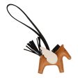 Hermes Sesame Nata Black Pegasus Horse Rodeo Bag Charm Sale