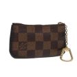 LOUIS VUITTON Damier Ebene Pochette Cles Coin Purse N62658  86459 Hot on Sale