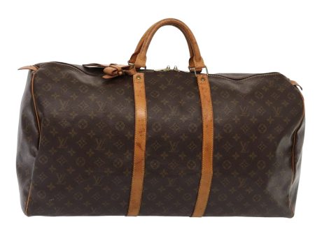 LOUIS VUITTON Monogram Keepall 60 Boston Bag M41422  83414 on Sale