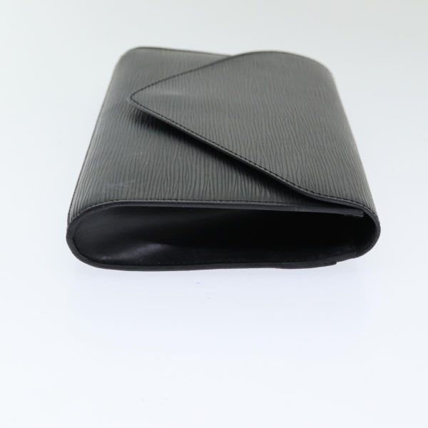 LOUIS VUITTON Epi Art Deco Clutch Bag Black M52632  80420 Online