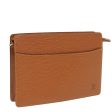 LOUIS VUITTON Epi Pochette Homme Clutch Bag Brown Zipang gold M52528 Auth 83787 Supply