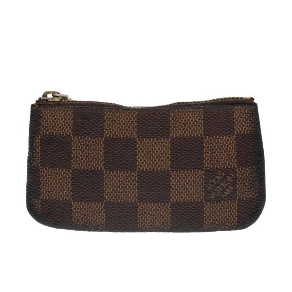 LOUIS VUITTON Damier Ebene Pochette Cles Coin Purse N62658  86459 Hot on Sale