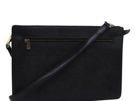 LOUIS VUITTON Epi Angian Shoulder Bag 2way Black M52112  82603 For Cheap