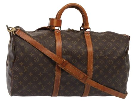 LOUIS VUITTON Monogram Keepall Bandouliere 50 Boston Bag M41416  81388 Supply