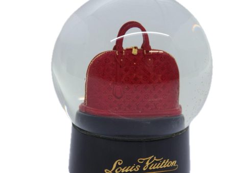 LOUIS VUITTON Snow Globe Alma VIP Limited Clear Red  85596 on Sale