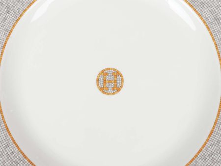 Hermes  Mosaique Au 24  Gold Presentation Plate Set Fashion