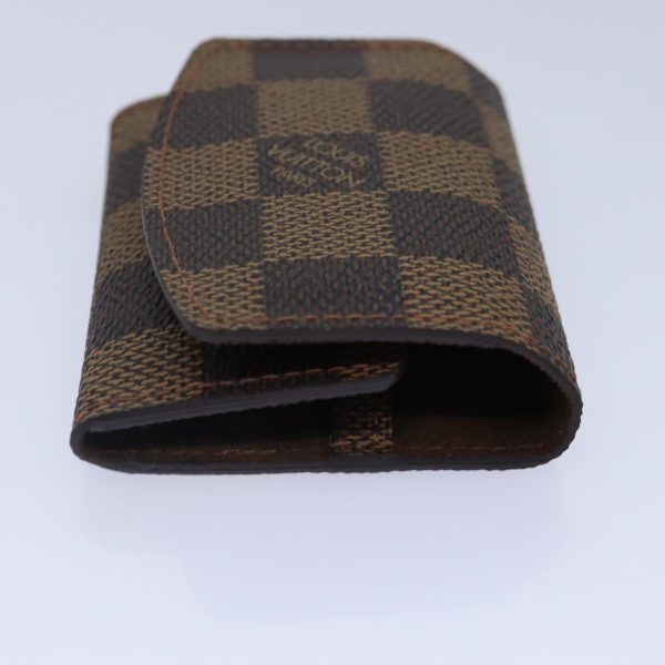 LOUIS VUITTON Damier Ebene Buton de Manchette Cadena Cuffs M64601  87817 Online now