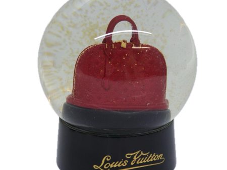 LOUIS VUITTON Snow Globe Alma VIP Limited Clear Red  79347 Online now