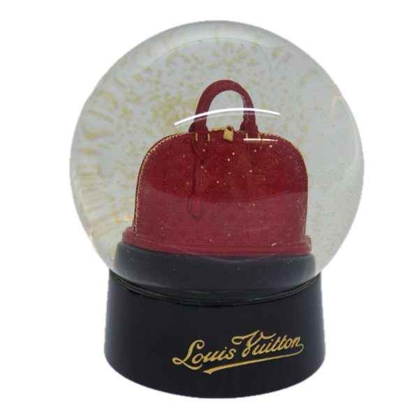 LOUIS VUITTON Snow Globe Alma VIP Limited Clear Red  79347 Online now