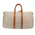 LOUIS VUITTON Damier Azur Keepall Bandouliere 45 Boston Bag N48223  82740 Online