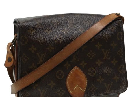 LOUIS VUITTON Monogram Cartouchiere MM Shoulder Bag M51253  83116 For Cheap