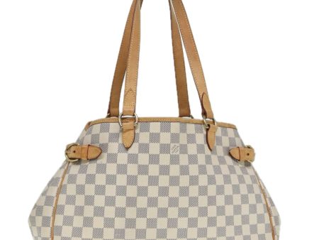 LOUIS VUITTON Damier Azur Batignolles Horizontal Tote Bag N48172  90335 on Sale