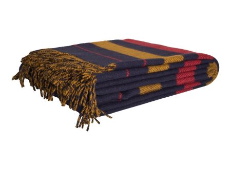 Hermes  Rocbar  Navy and Paille Blanket Online Sale