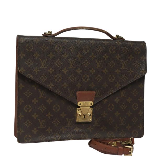 LOUIS VUITTON Monogram Porte Documents Bandouliere Bag M53338  81389 Cheap