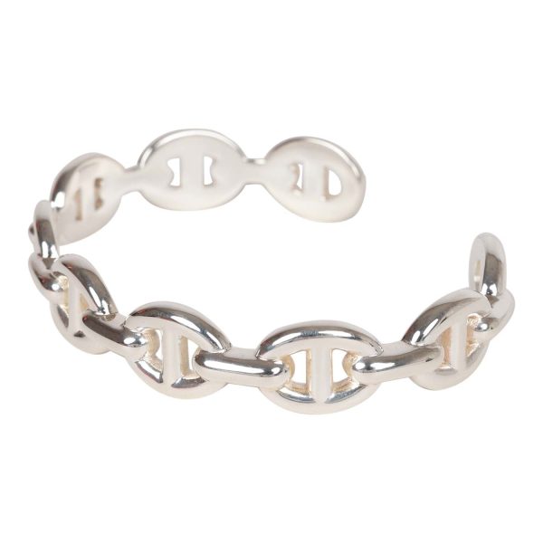 Hermes Chain D Ancre Echainee Silver .925 Bracelet Sale