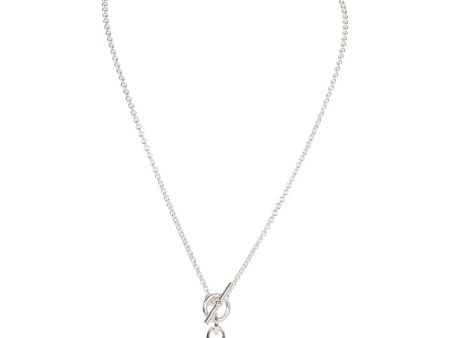 Hermes Kelly Cadenas Silver .925 Pendant Necklace For Sale