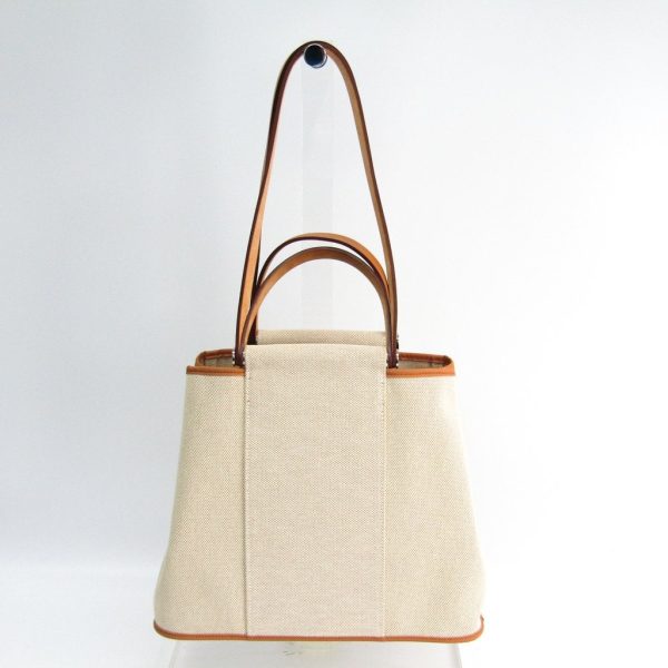 Hermes Natural Canvas Cabag PM Tote (SHA-43859) For Discount