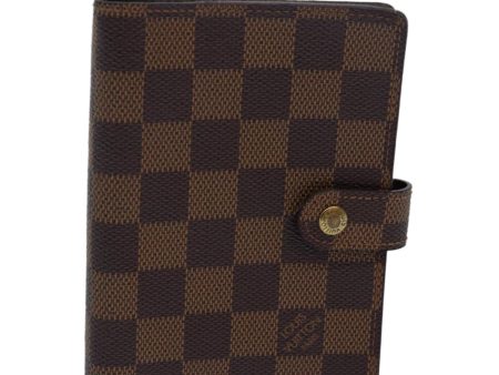 LOUIS VUITTON Damier Ebene Agenda PM Day Planner Cover R20700  78979 Cheap