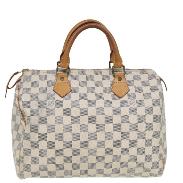 LOUIS VUITTON Damier Azur Speedy 30 Hand Bag N41533  84407 Discount