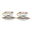 Hermes  Cheval D Orient  Porcelain Tea Cup and Saucer Set Online now