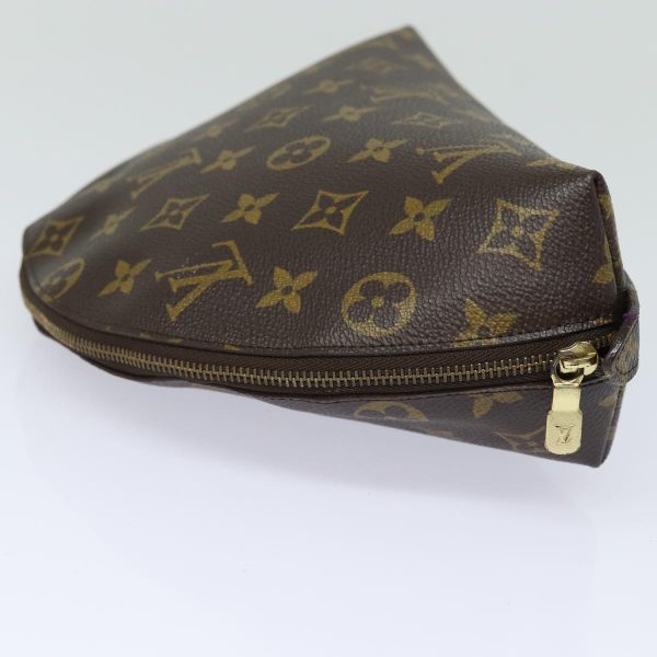 LOUIS VUITTON Monogram Trousse Demi Ronde Cosmetic Pouch M47520  83500 Sale