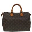 LOUIS VUITTON Monogram Speedy 30 Hand Bag M41526  84007 Fashion