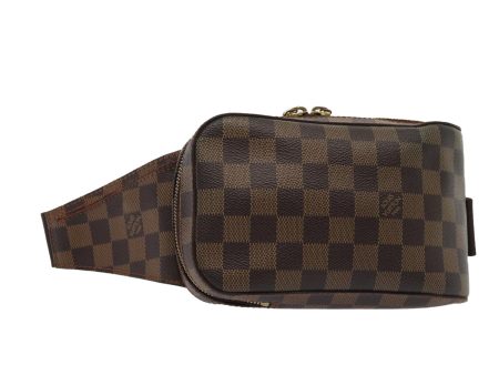 LOUIS VUITTON Damier Ebene Geronimos Shoulder Bag N51994  83464 For Sale