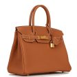 Hermes Birkin 30 Gold Togo Gold Hardware Hot on Sale