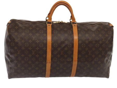 LOUIS VUITTON Monogram Keepall 60 Boston Bag M41422  84059 Sale